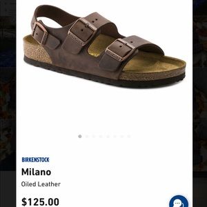 Birkenstock Milano Heel Strap Sandals